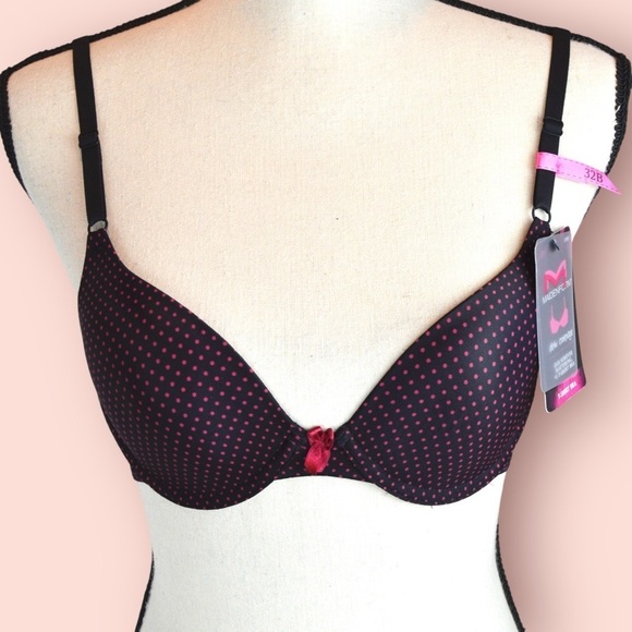 32B Maidenform One Fab‎ Fit Original Tailored Demi T-Shirt Bra NEW - Picture 8 of 8